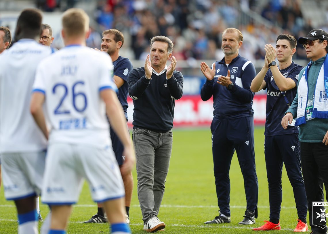 AJ Auxerre – Christophe Pélissier le goût de la victoire