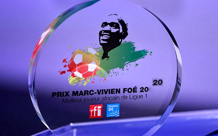 Les nommés pour le Prix Marc-Vivien Foé 2022.